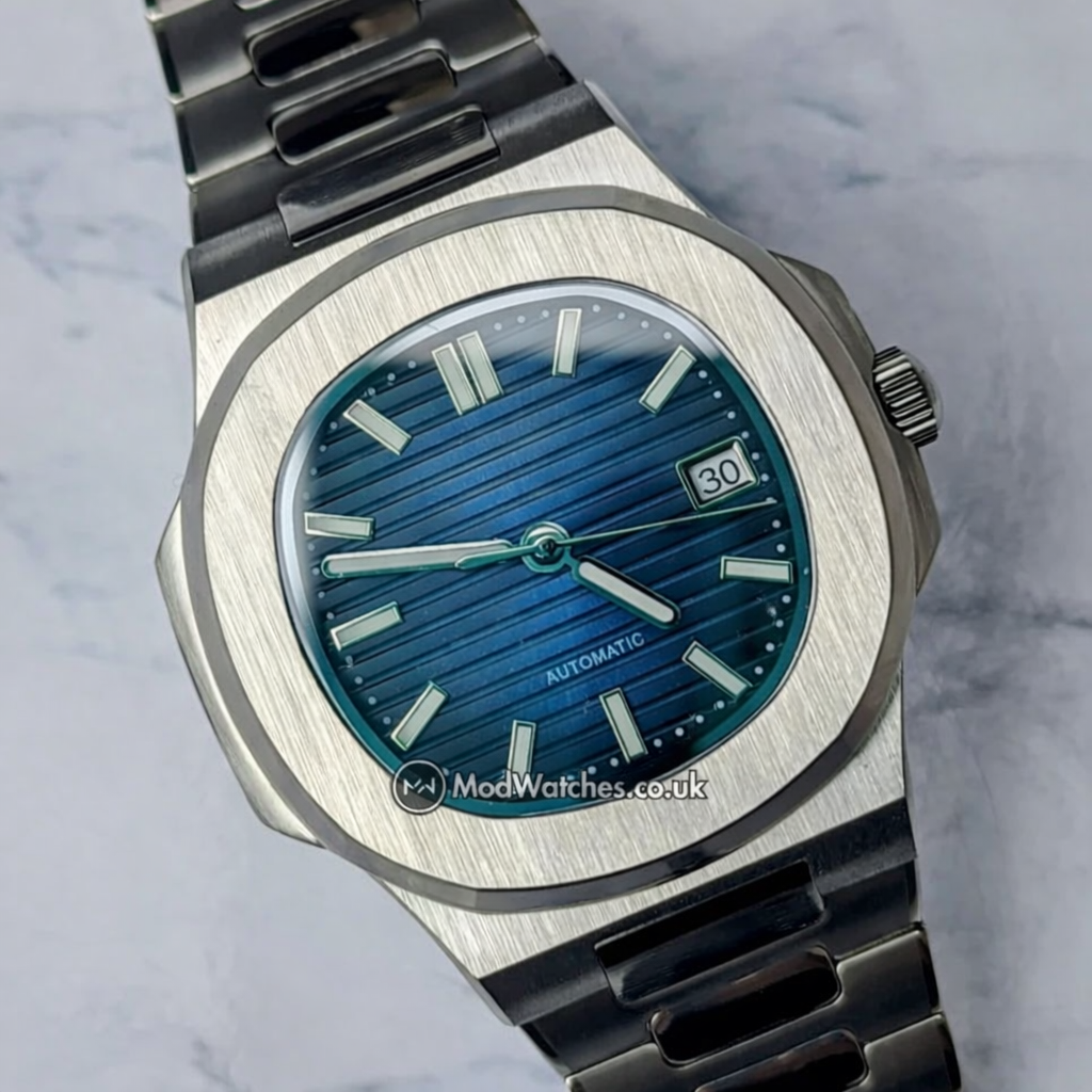 Nautilus Mod Watch Blue NH35