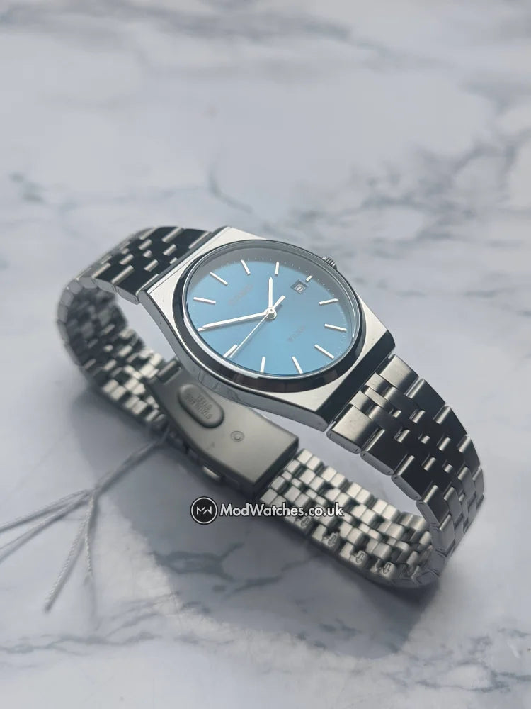 Petrol Blue Rare Casio MTP Range Classic Watch