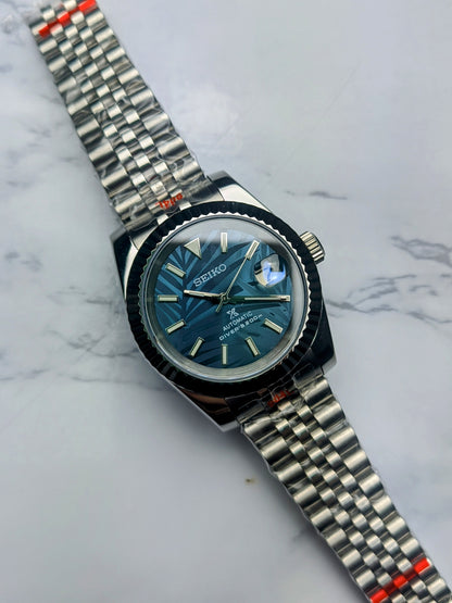 Green Palm Dial Datejust NH35 Build