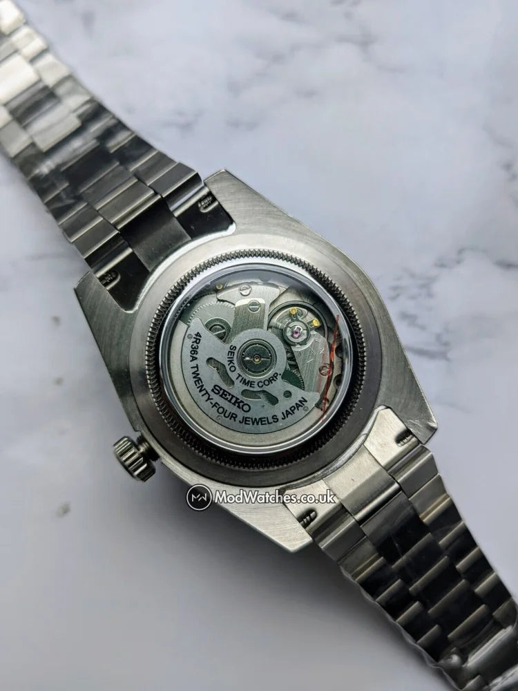 Tiffany Blue Arabic Dial Datejust NH35 Build