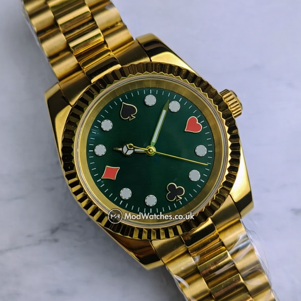 Poker Dial NH35 Mod Watch