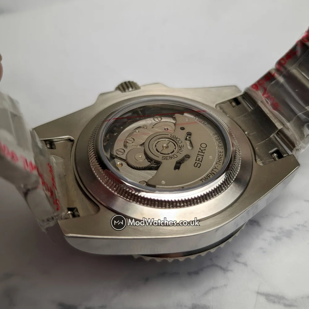 Blue Submariner NH35 Seiko Mod