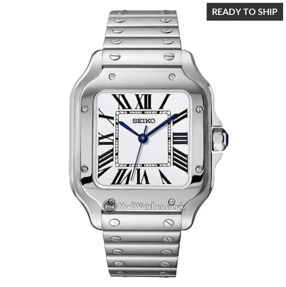 Santos Black & White NH35 Build (Ready to Ship)