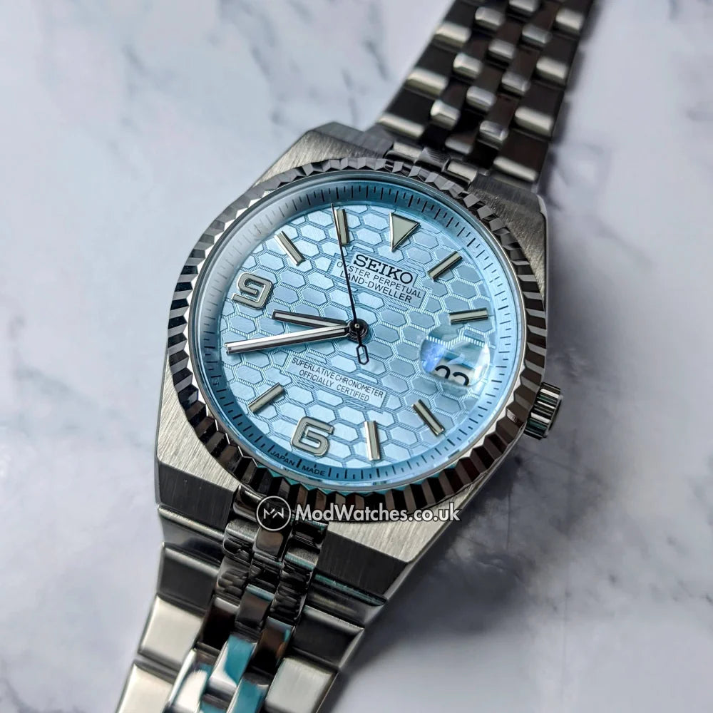 Seiko Land Dweller Mod NH35 watch